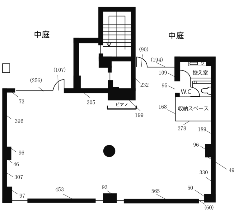 ギャラリー2の図面